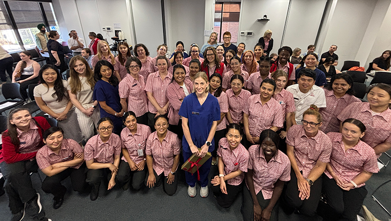 2024 Graduate nurse group shot