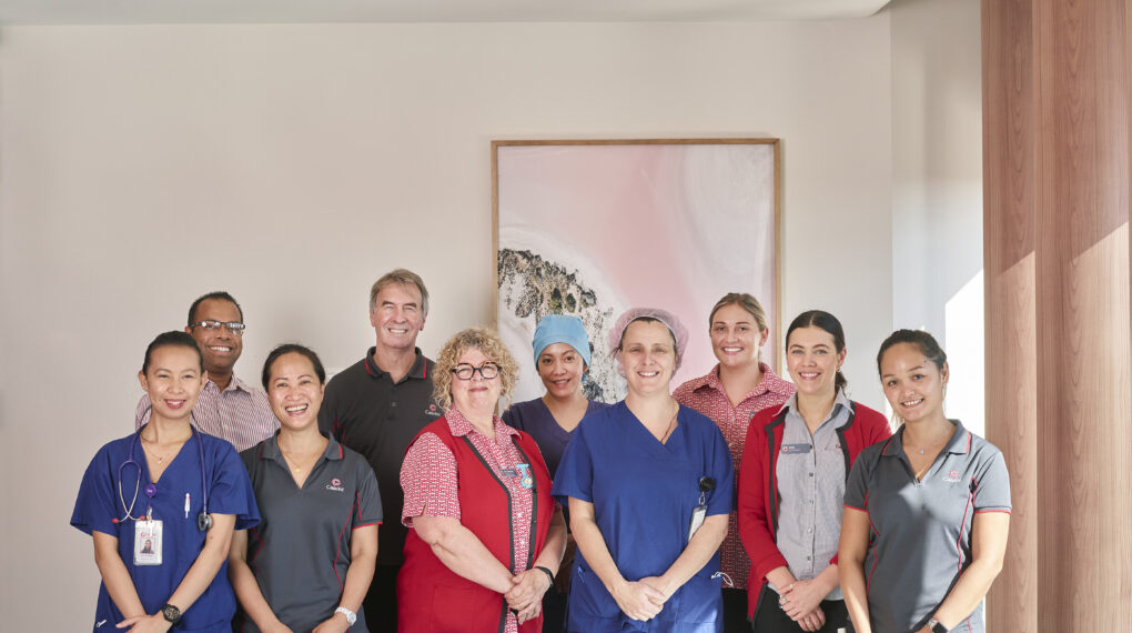 Cabrini staff group shot 2021