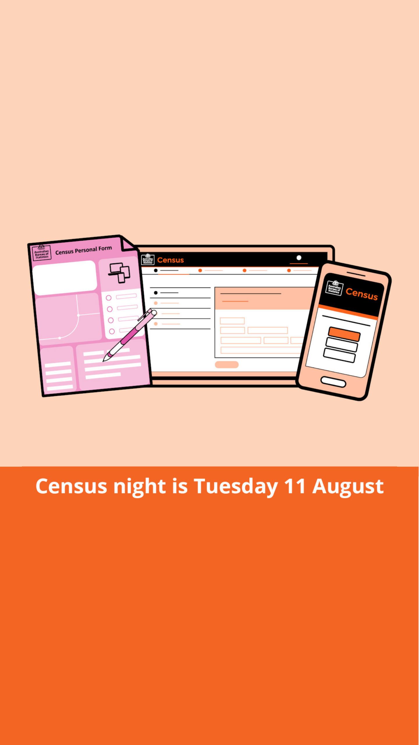 Census Night 12 August 2026