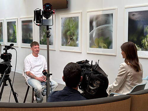 James Farnham - Channel 7 interview at Cabrini