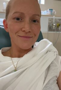Jess Armstrong, breast cancer patient at Cabrini Brighton