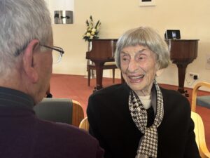 Patricia Carey at Mass
