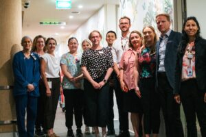 Cabrini Health team -
Safer Care Victoria chart project