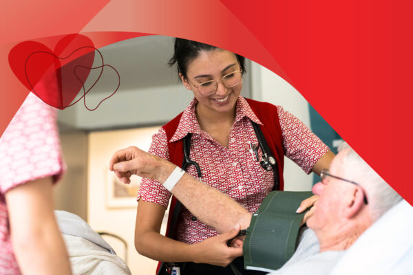 Tile for Cabrini Cardiac services- nurses and patient