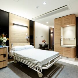 Cabrini maternity ward room